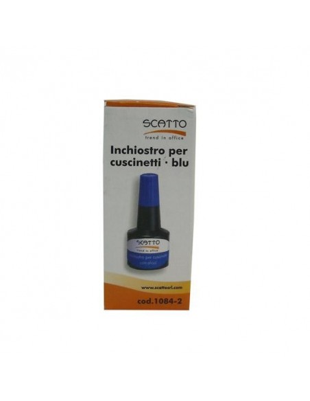 Inchiostro per cuscinetti - Blu - Scatto - 1084-2