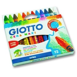 Colori a matita punta 5.5mm . Pastelli mega Giotto