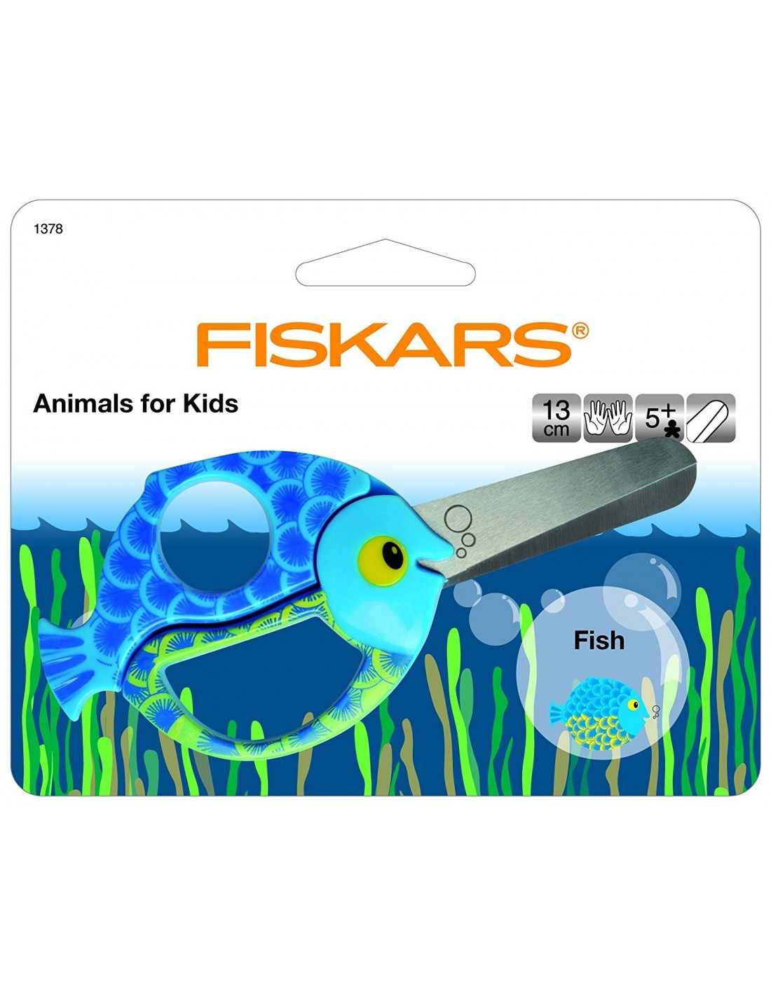 Forbice per bambini con punta arrotondata - Fish