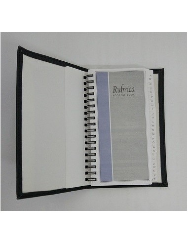 Rubrica address book tascabile SIRE - blu scozzese