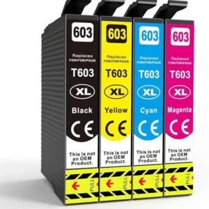 Kit Cartucce Compatibili Epson 603XL Nero + Colori